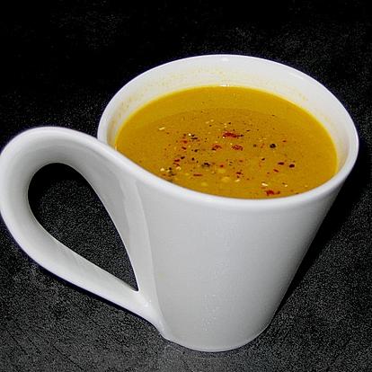 Carrot - Ginger - Honey soup