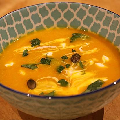 Pumpkin soup for Children